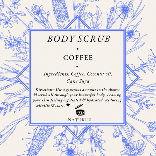 BODY SCRUB ⟡ COFFEE