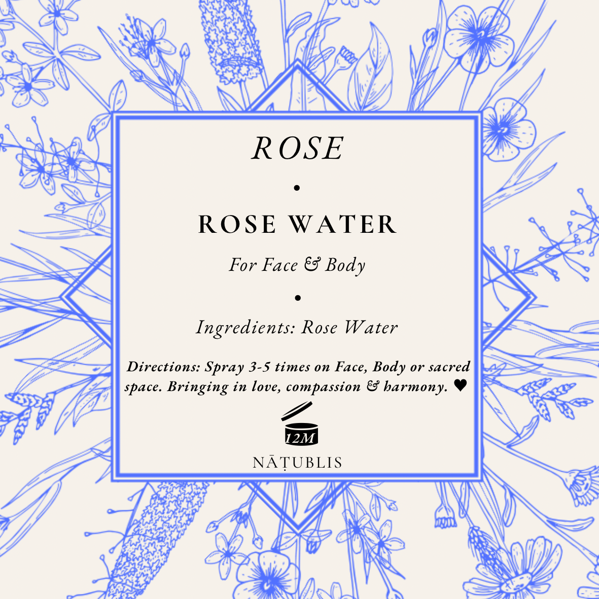 ROSE ⟡ ROSE WATER SPRAY