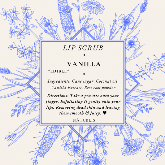 LIP SCRUB ⟡ VANILLA