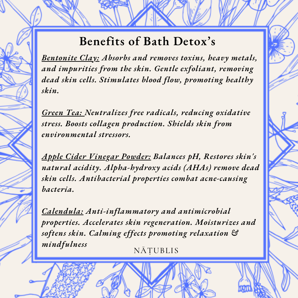 BATH ⟡ BODY DETOX